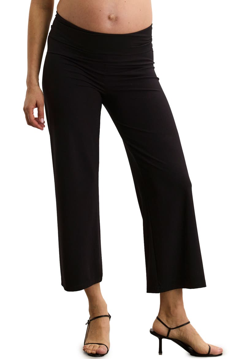 The Bodyflex Crop Perfect Pant, Alternate, color, Black