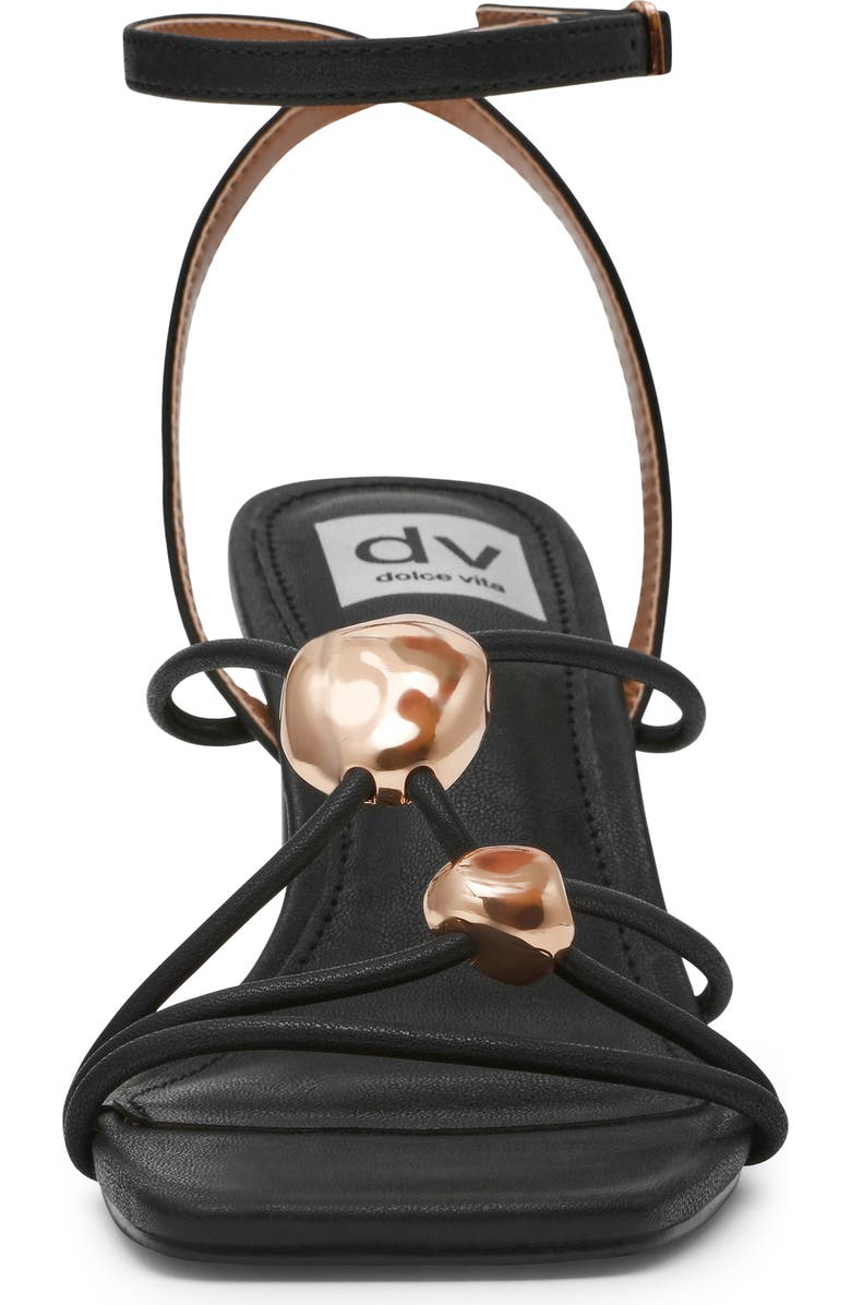 DV by Dolce Vita Leeana Ankle Strap Sandal, Alternate, color, Black
