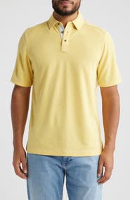Johnston & Murphy Vintage Slub Polo