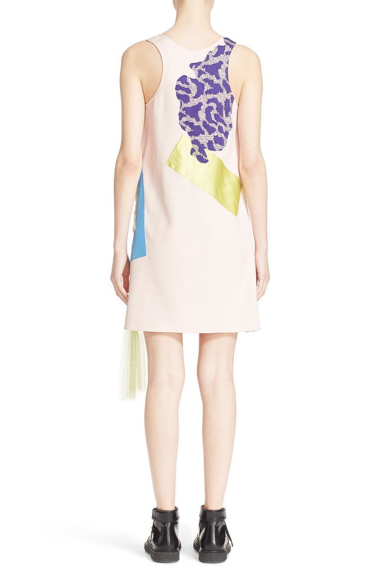 'Rose' Sleeveless Sheath Dress, Alternate, color, ROSE