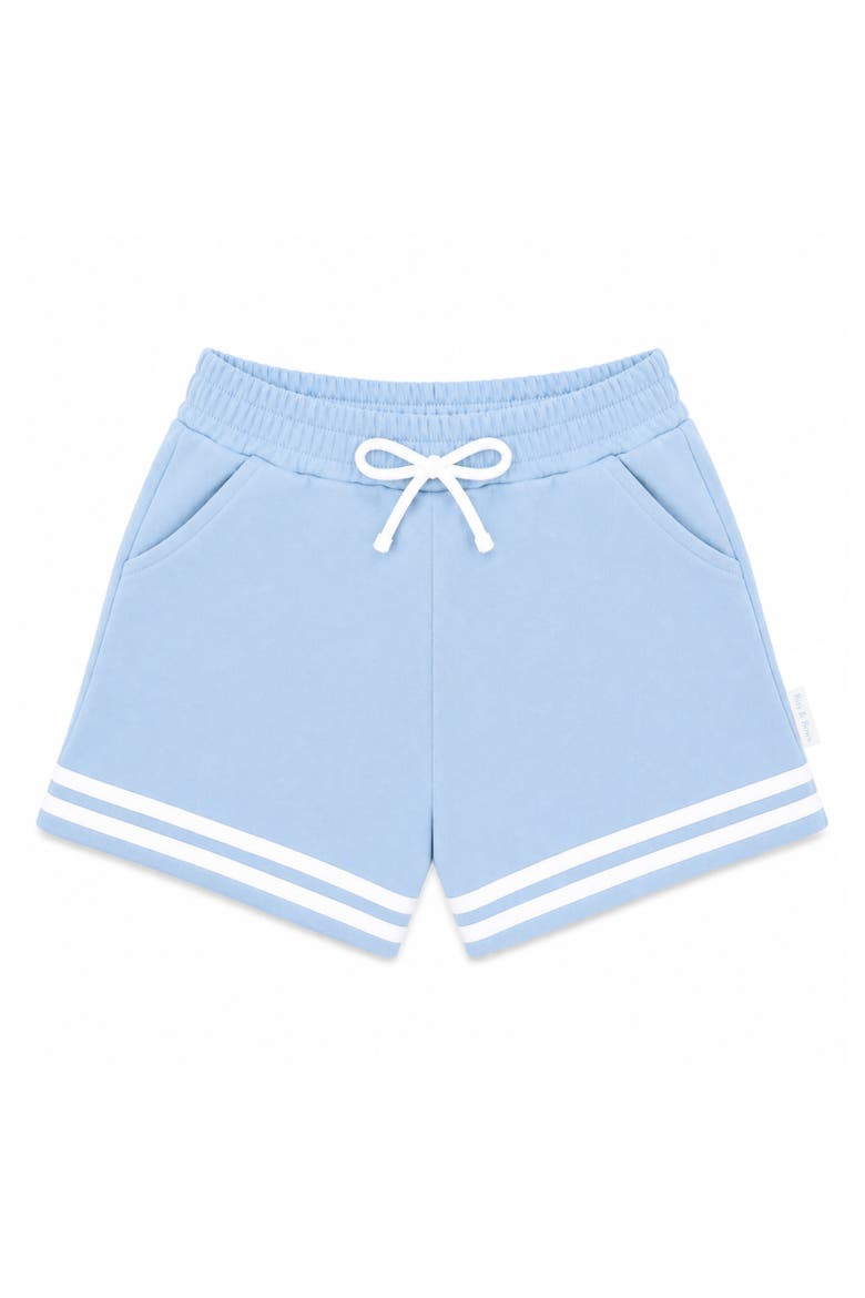 Striped Shorts, Alternate, color, Blue/White