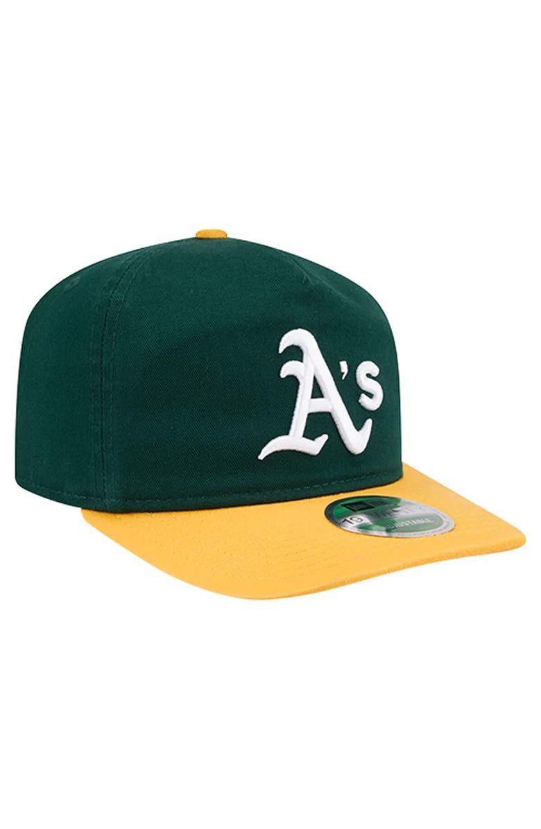 New Era Men's New Era Green Athletics Team 19TWENTY Adjustable Hat, Alternate, color, Green
