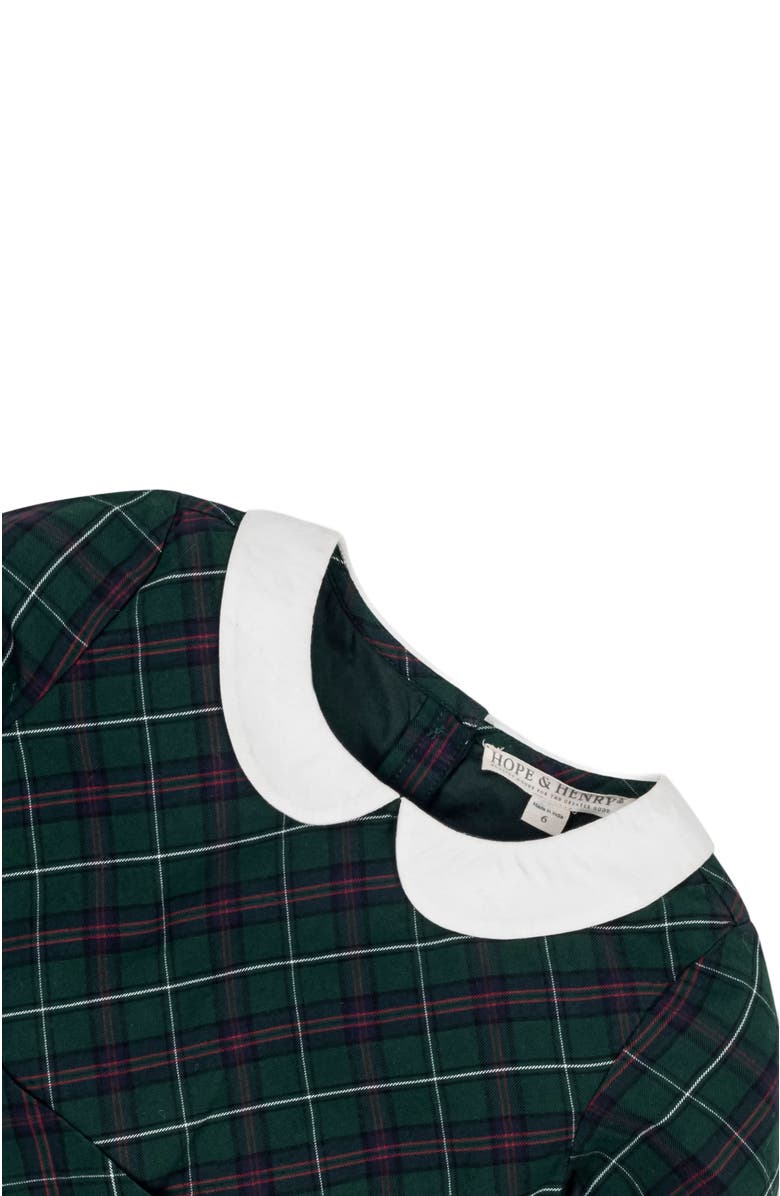 Hope & Henry Baby Girls' Organic Ruffle Cuff Party Dress, Infant, Alternate, color, 