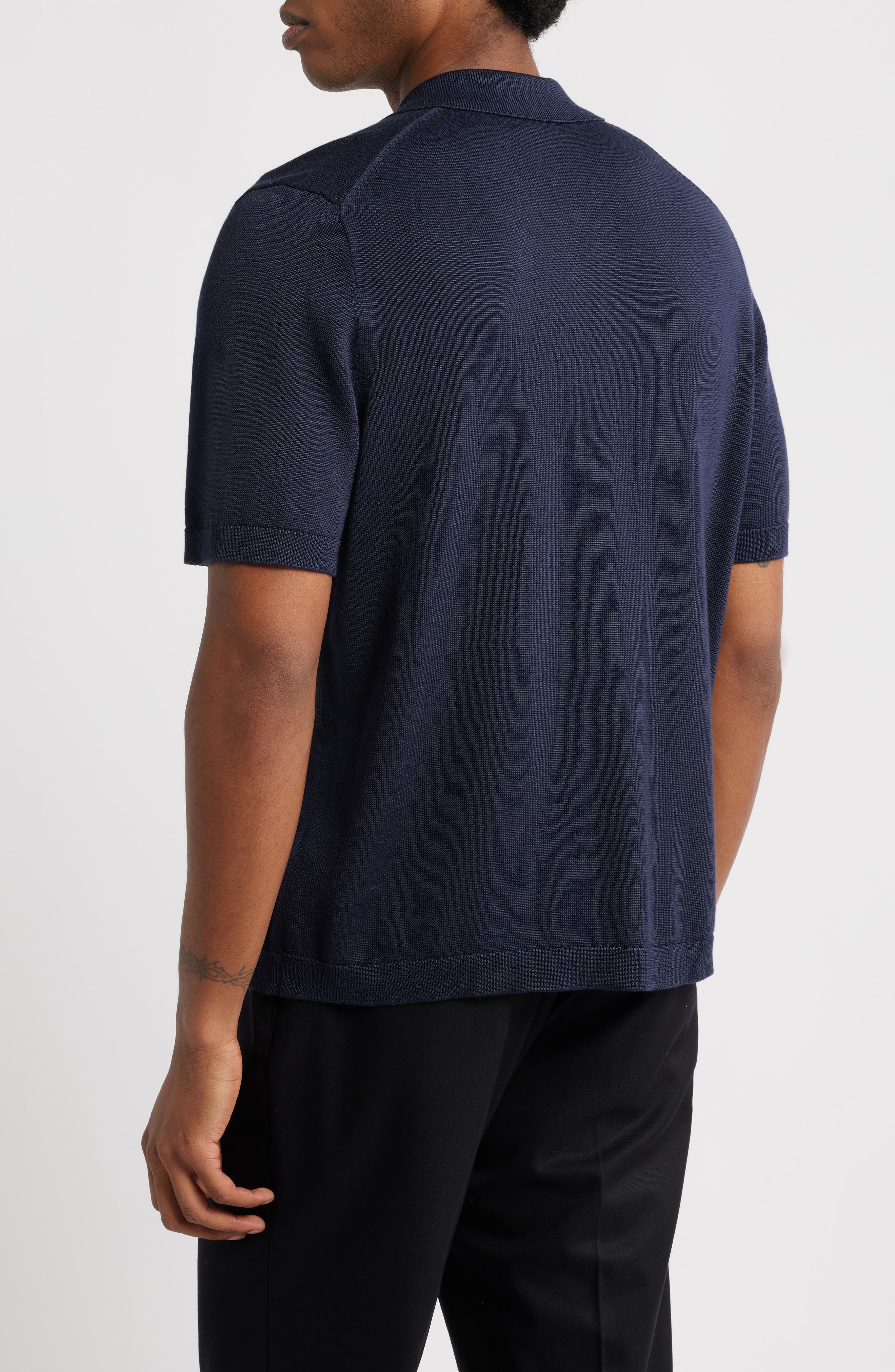 Short Sleeve Button-Up Cardigan - image 4