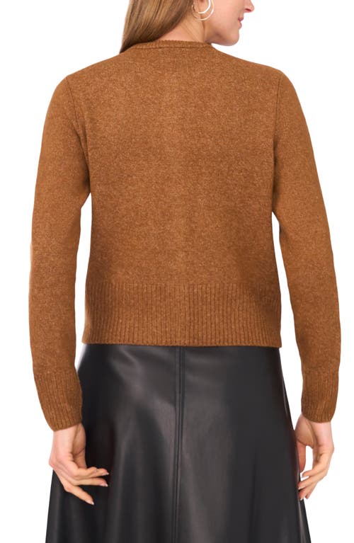 Vince Camuto Button-up Cardigan In Brown