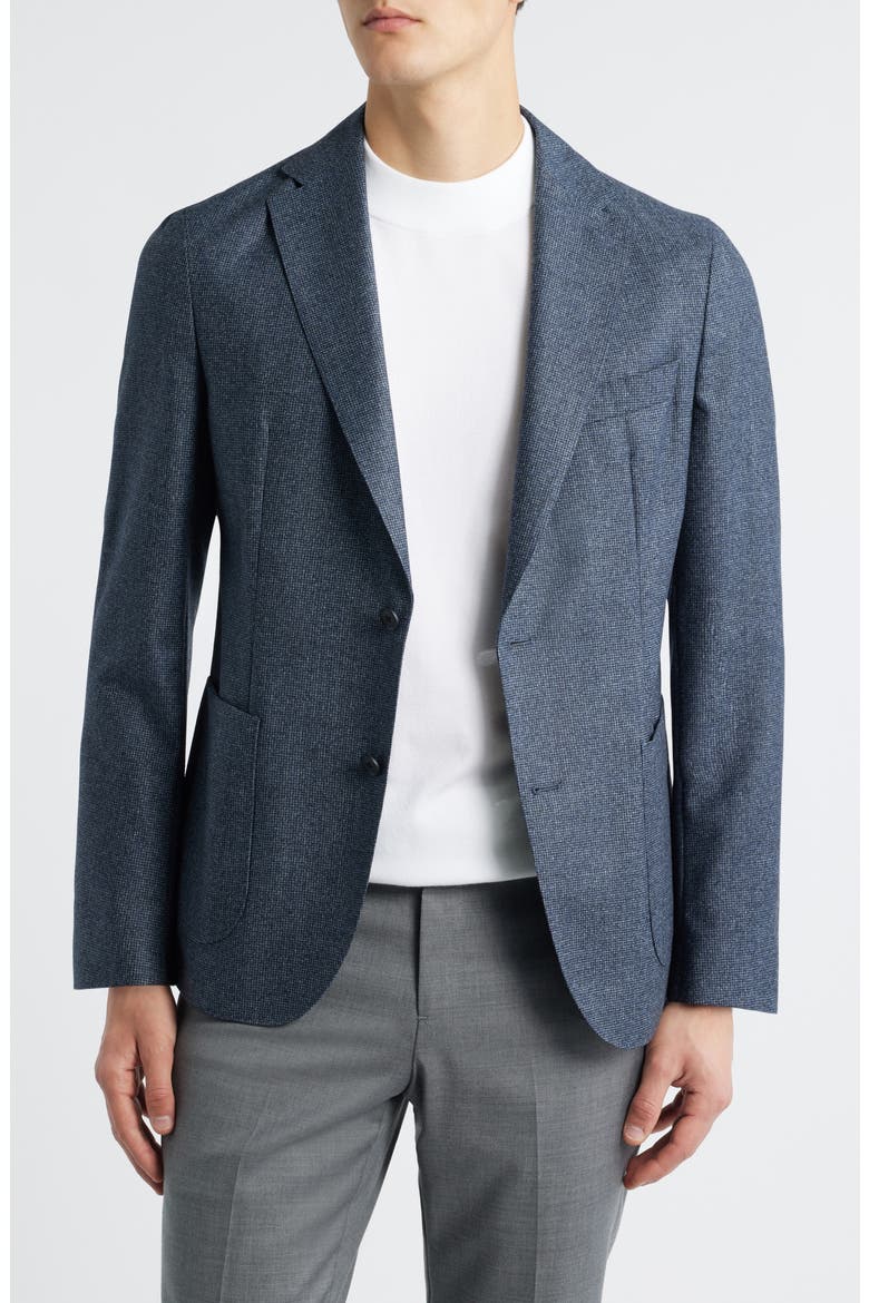 Hanry Slim Fit Virgin Wool Sport Coat, Main, color, OPEN BLUE