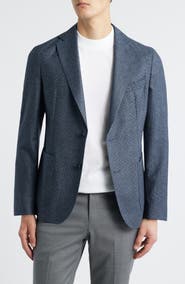 BOSS Hanry Slim Fit Virgin Wool Suit