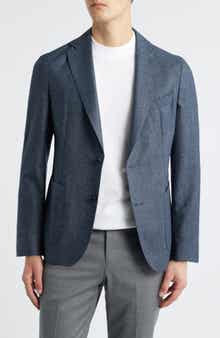 BOSS Hanry Slim Fit Virgin Wool Suit