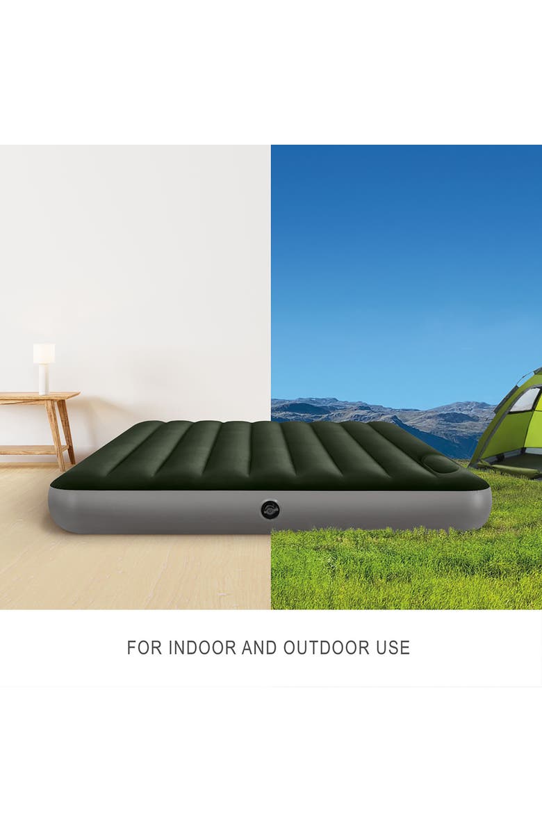 Intex Downy Airbed Queen Green, 10" Inflatable Mattress, Alternate, color, 