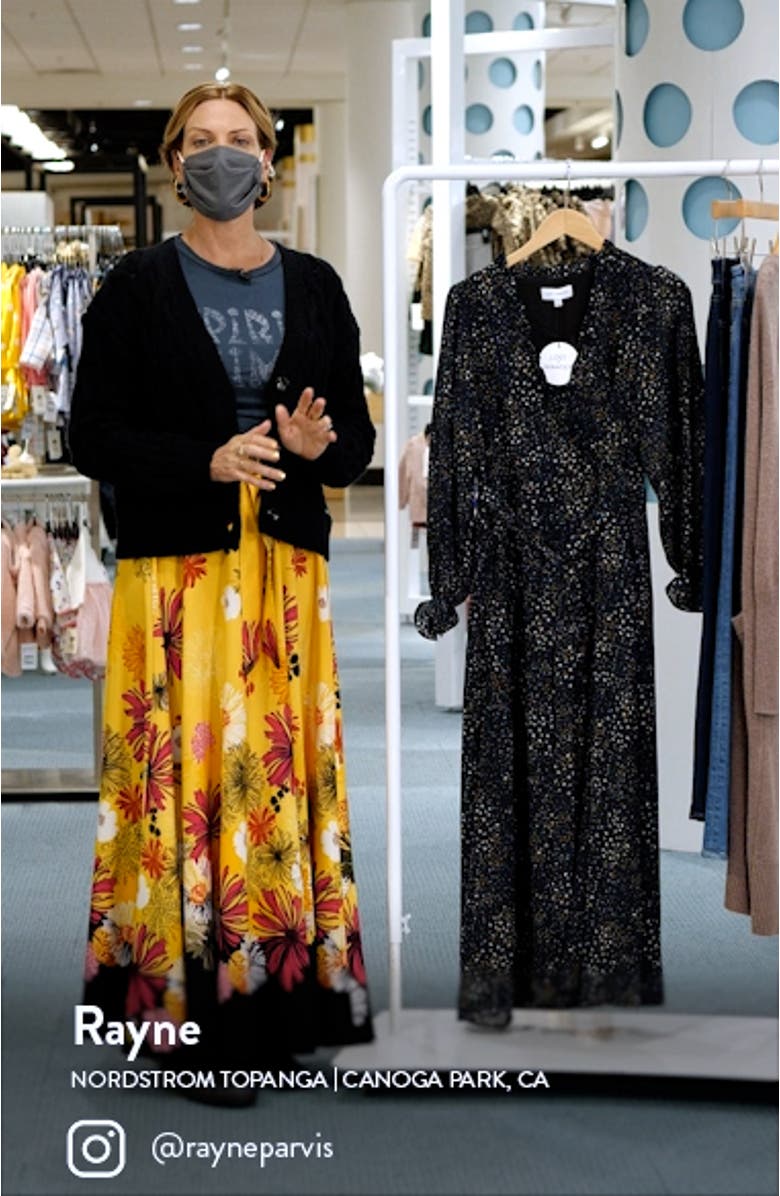 Valerie Star Long Sleeve Maxi Dress, sales video thumbnail