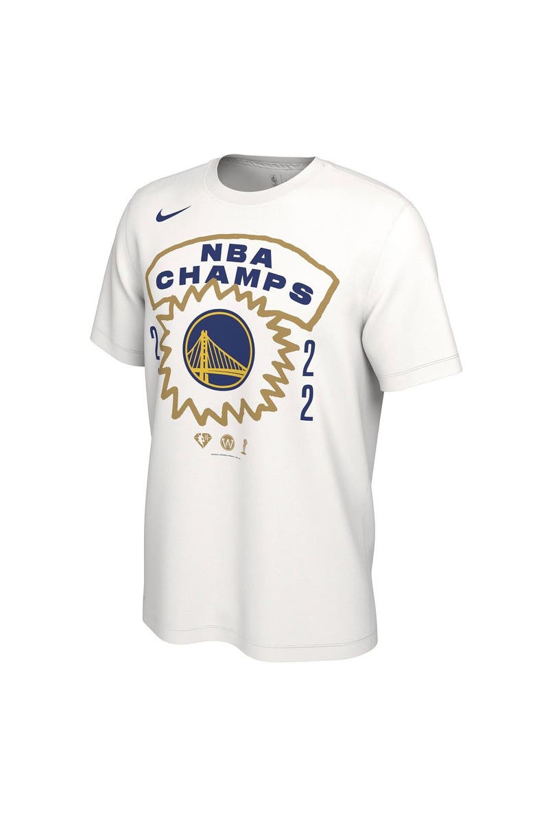 Nike Men's Nike White Golden State Warriors 2022 NBA Finals Champions Roster T-Shirt, Alternate, color,