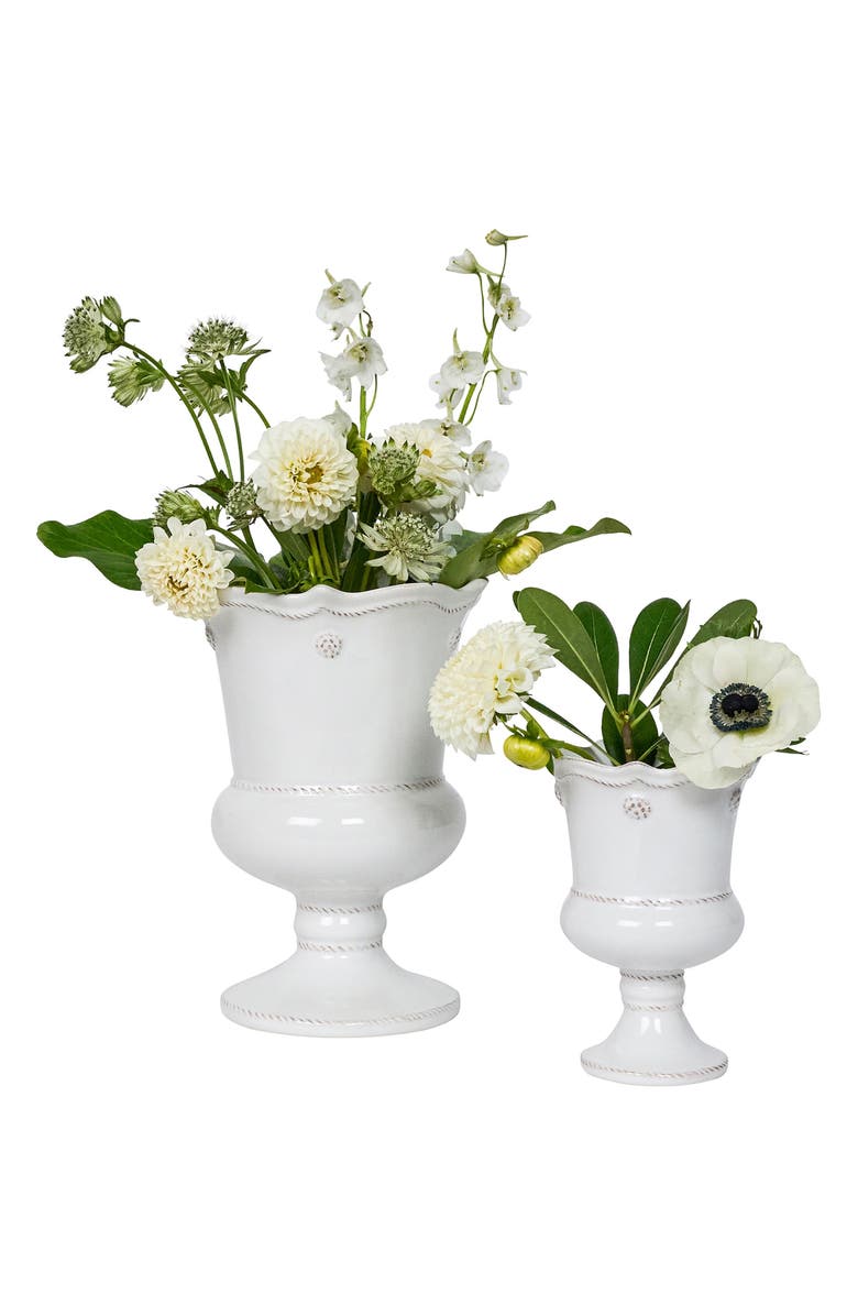Juliska Berry & Thread Petite Parterre Vase, Alternate, color, Whitewash