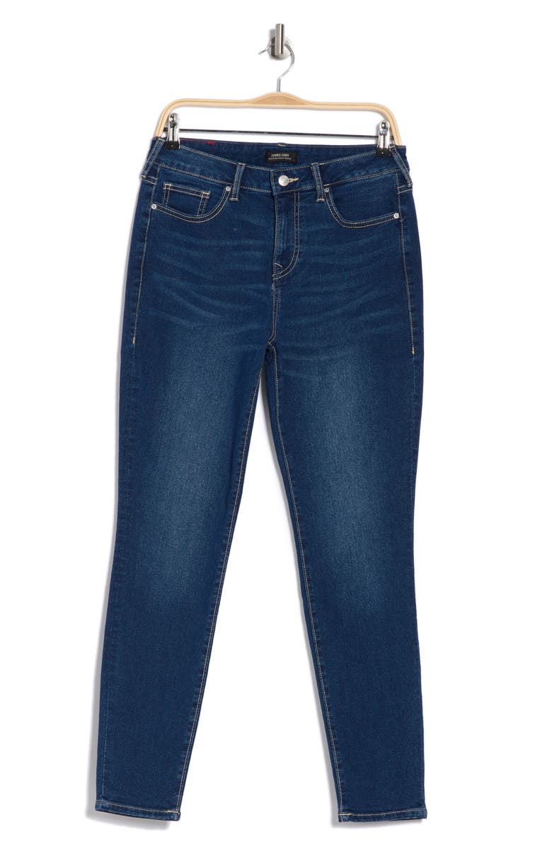 True Religion Brand Jeans Jennie Mid Rise Skinny Jeans, Alternate, color, 