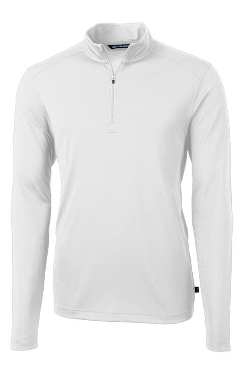 Virtue Piqué Recycled Blend Quarter Zip Pullover