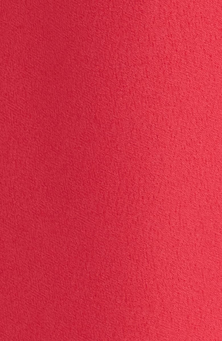 KOBI HALPERIN Lex Front Tie Midi Dress, Alternate, color, Poppy