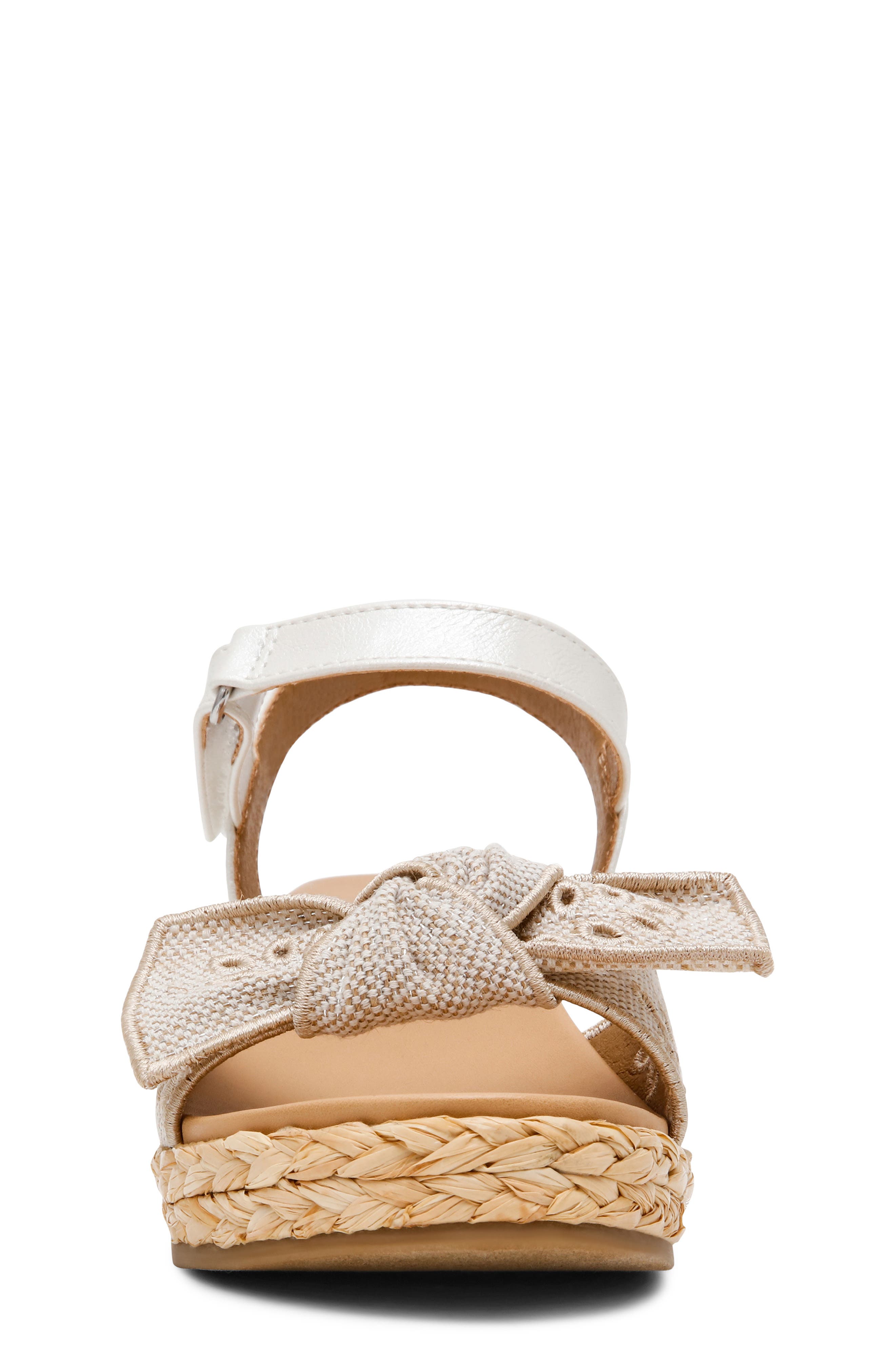 Dolce Vita Kids' Erryn Wedge Sandal, Alternate, color, White