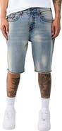 True Religion Bobby Super T Baggy Denim Shorts