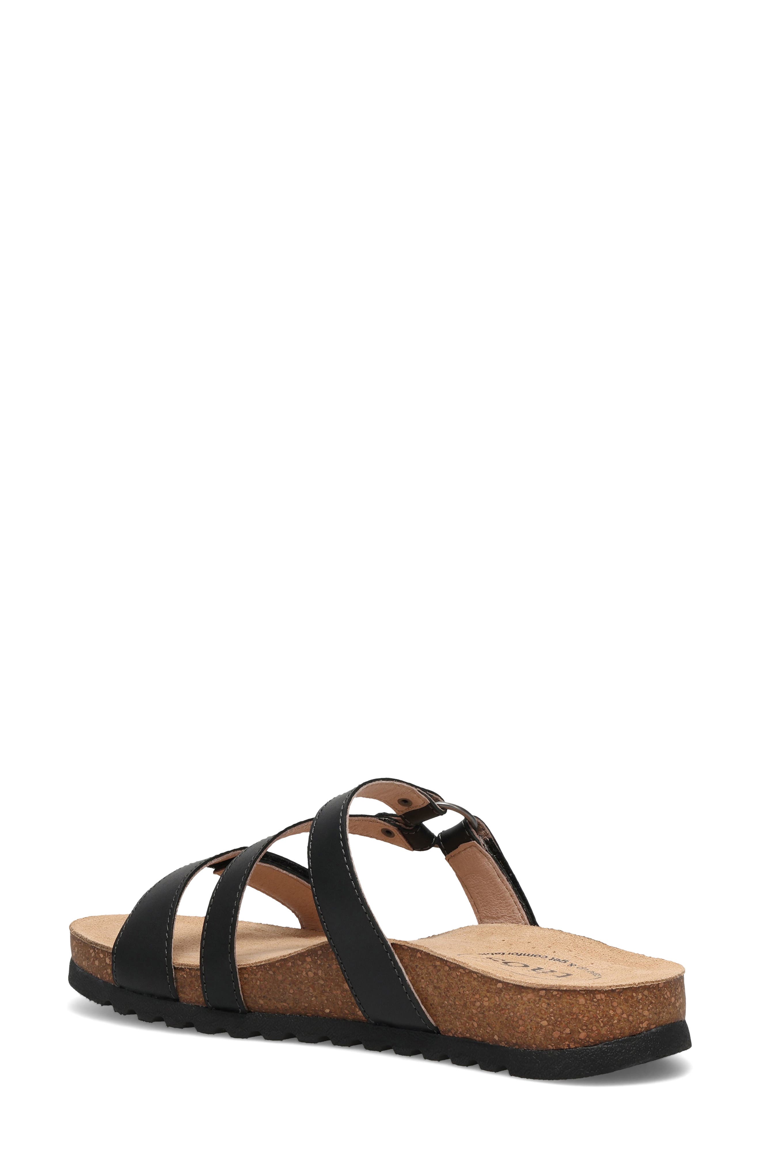 Taos Ringslide Slide Sandal, Alternate, color, Black