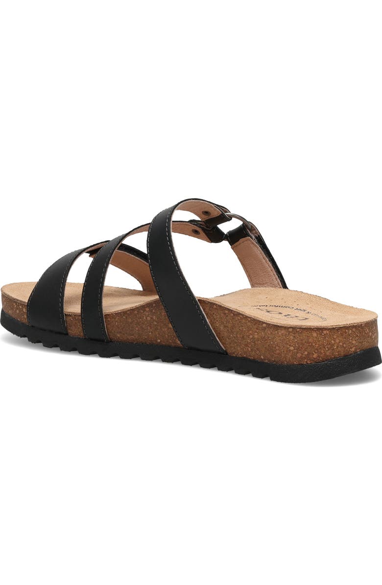 Taos Ringslide Slide Sandal, Alternate, color, Black