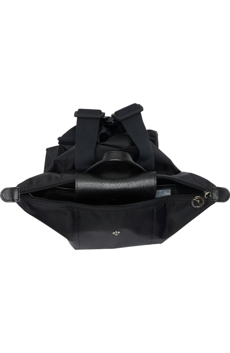 Longchamp Medium Le Pliage One Backpack, Alternate, color, Black