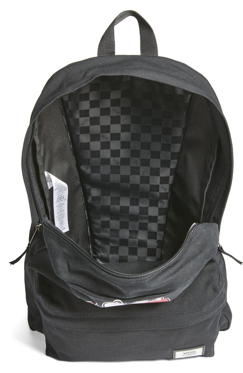 Vans x Peanuts<sup>®</sup> Snoopy & Woodstock Backpack, Alternate, color,