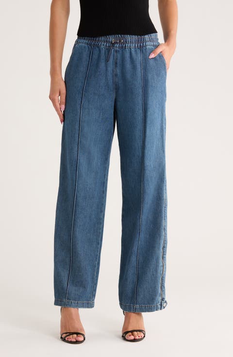 Mila High Waist Side Zip Jeans (Coronado)