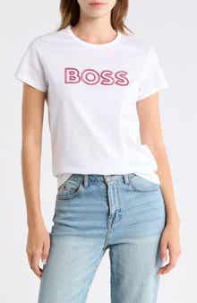BOSS Eventsa Logo Slim T-Shirt