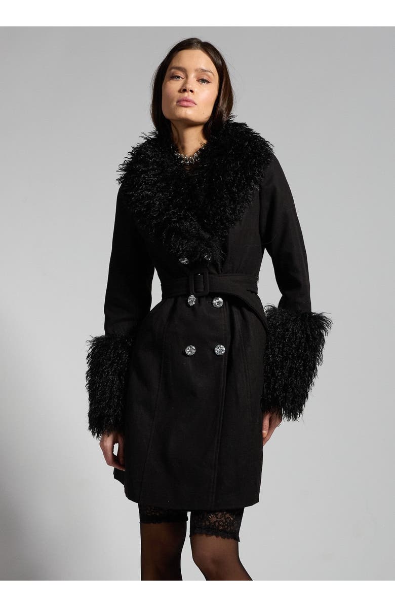 SPARKL ICONIC SPARKL TRENCH, Main, color, Black