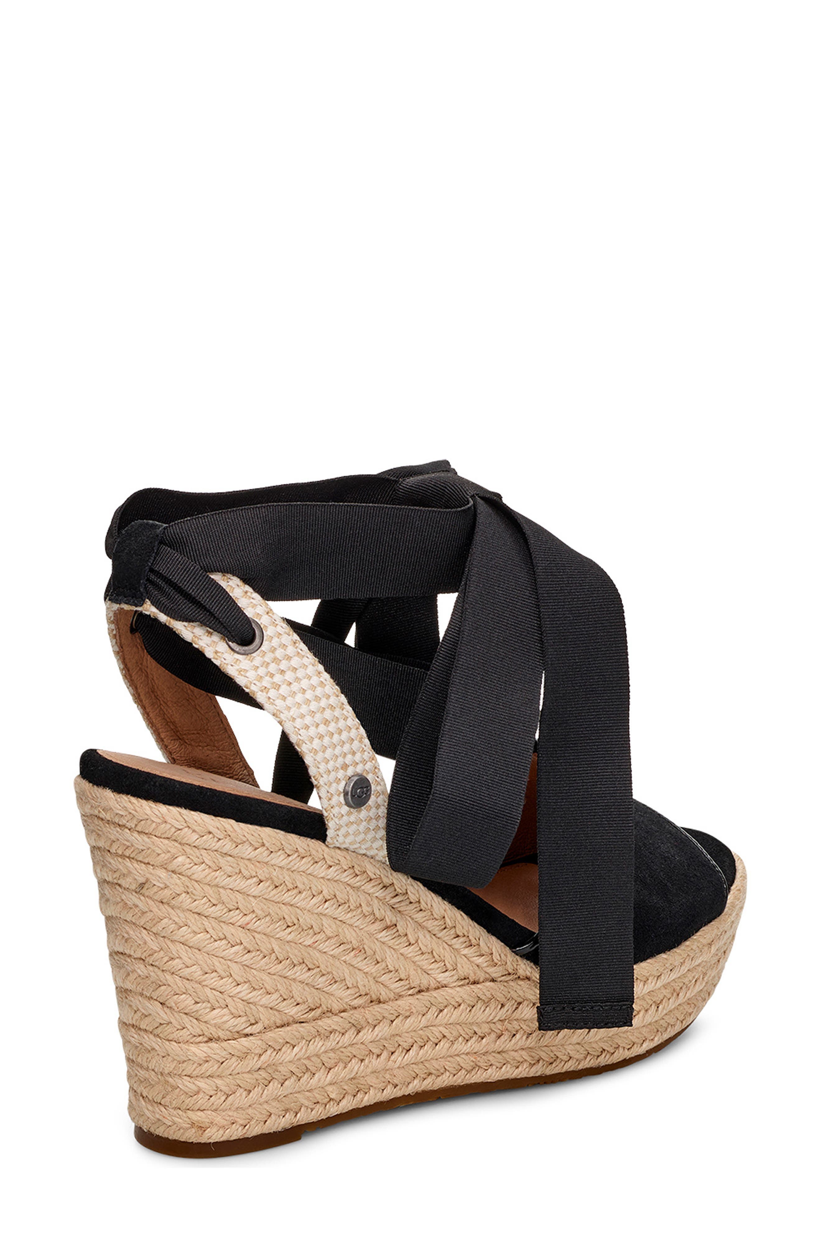 UGG<sup>®</sup> Shiloh Wedge Sandal, Alternate, color, 