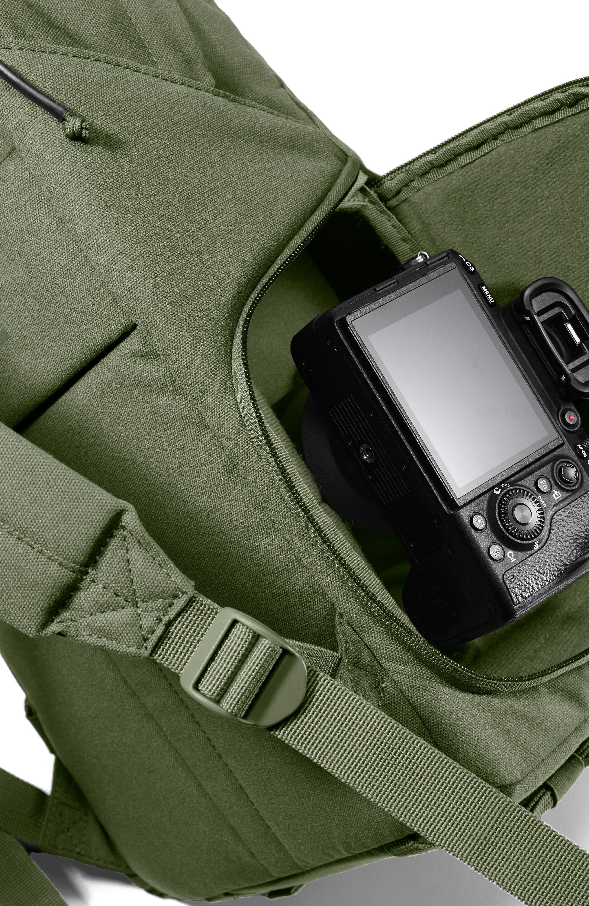 Brevite The Jumper Photo Backpack, Alternate, color, Pine Green