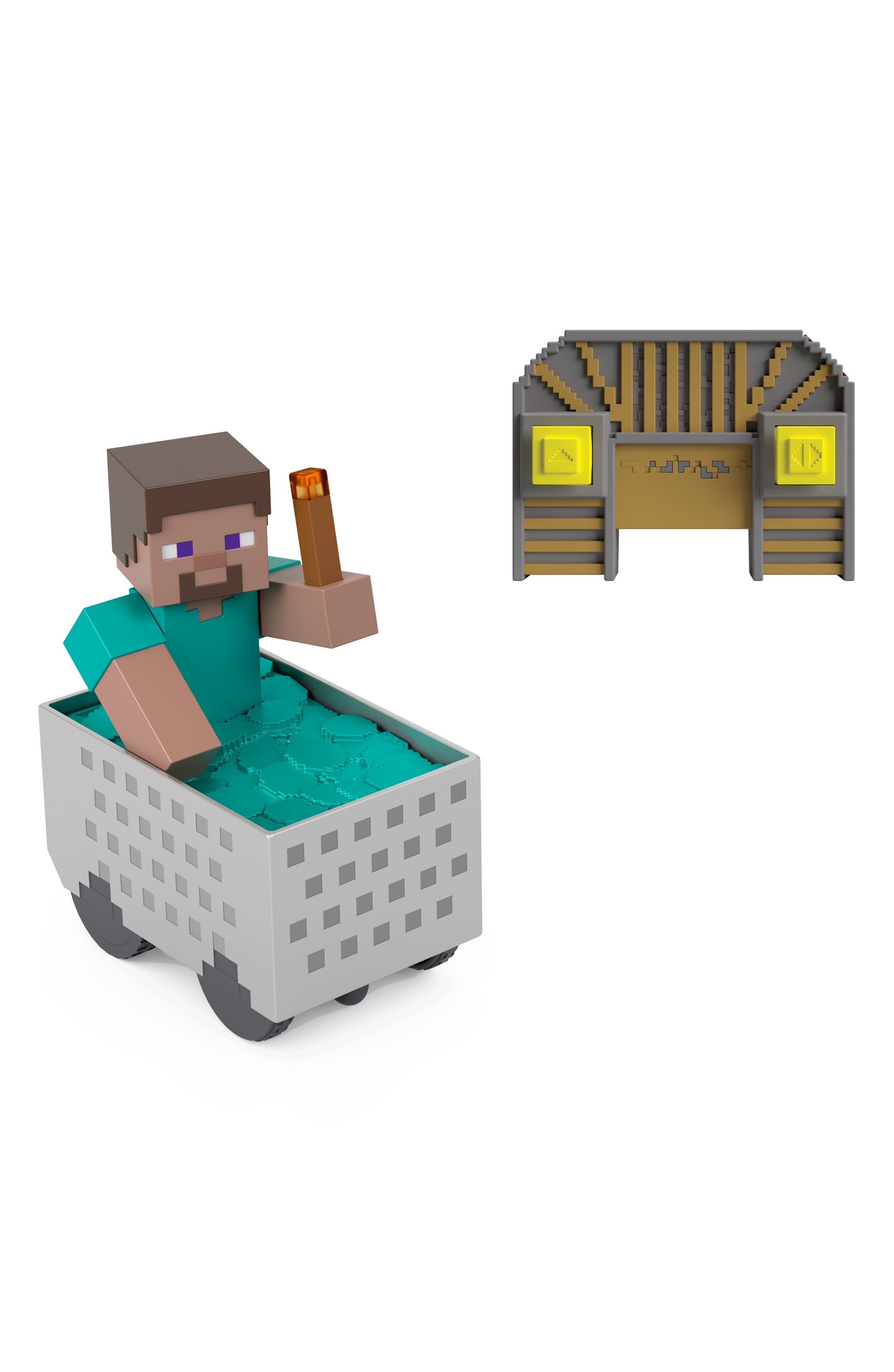 Kids' Steve with Minecart RC Toy