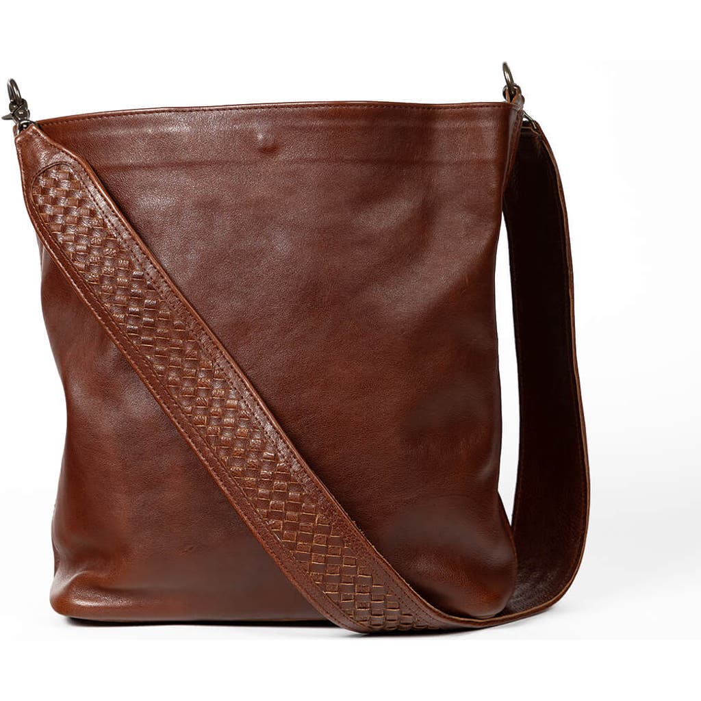 Deux Mains Sarah Shoulder Bag In Brown