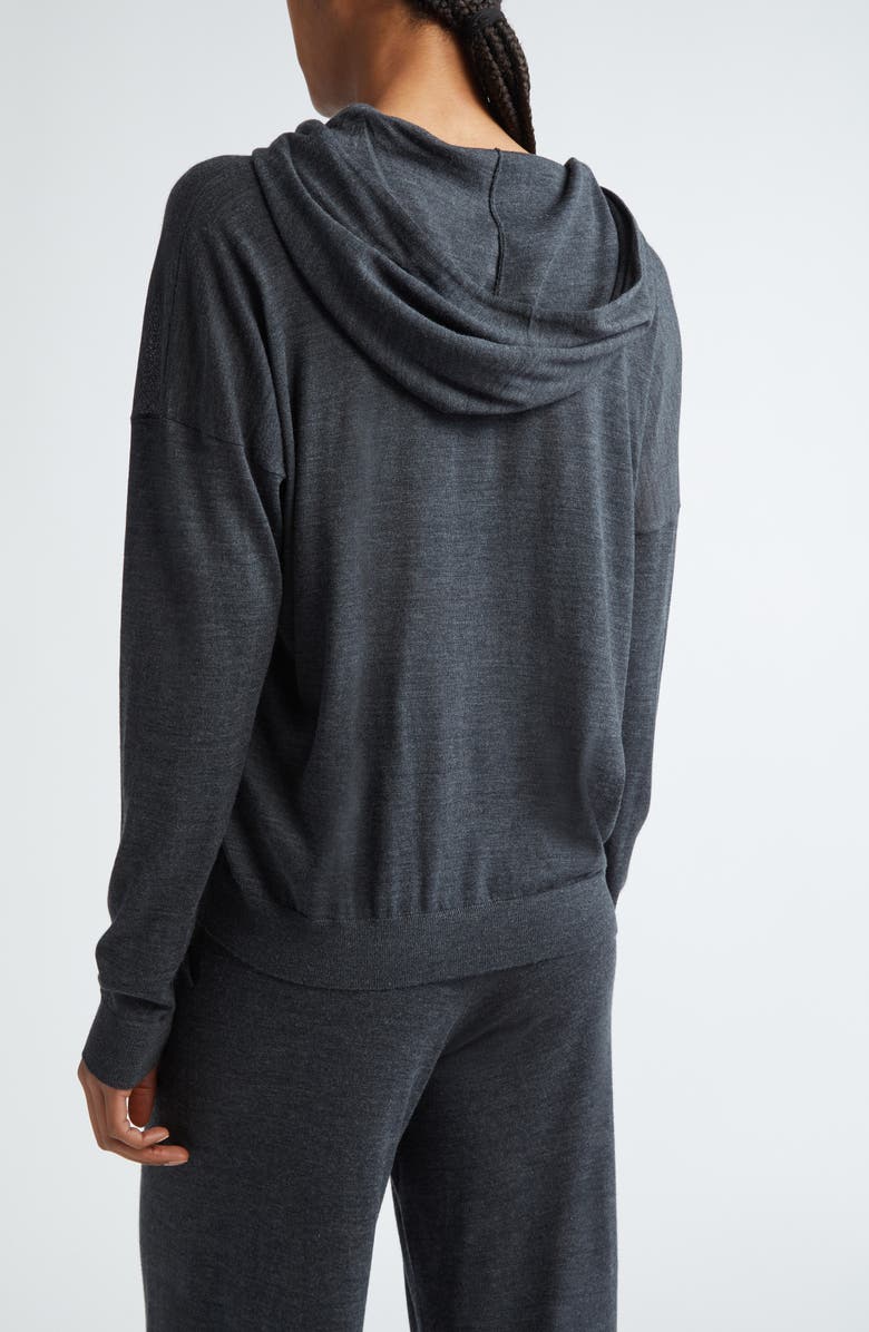 Eleventy Merino Wool Hooded Sweater, Alternate, color, 