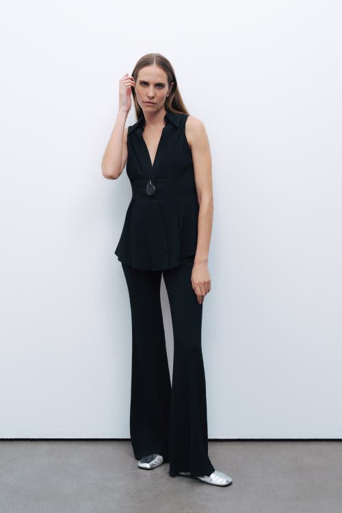 NOCTURNE NOCTURNE FLARED PANTS 