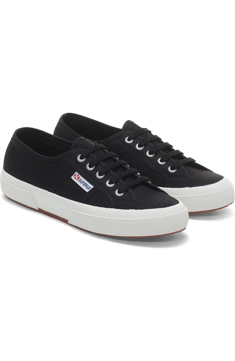 Superga 2750 Cotu Classic Sneakers, Alternate, color, Black Avorio