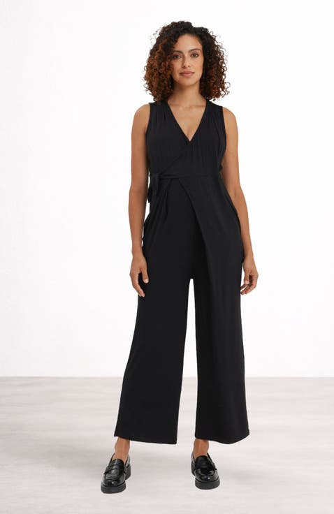Ines Maternity & Nursing Full Length Jumpsuit