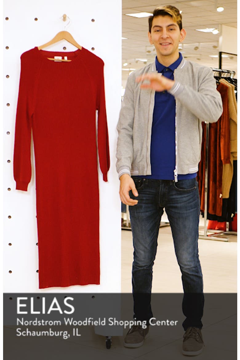 Quaid Knit Sweater Dress video