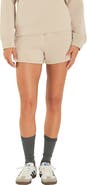 Grey Lab Tie Waist Scuba Knit Shorts