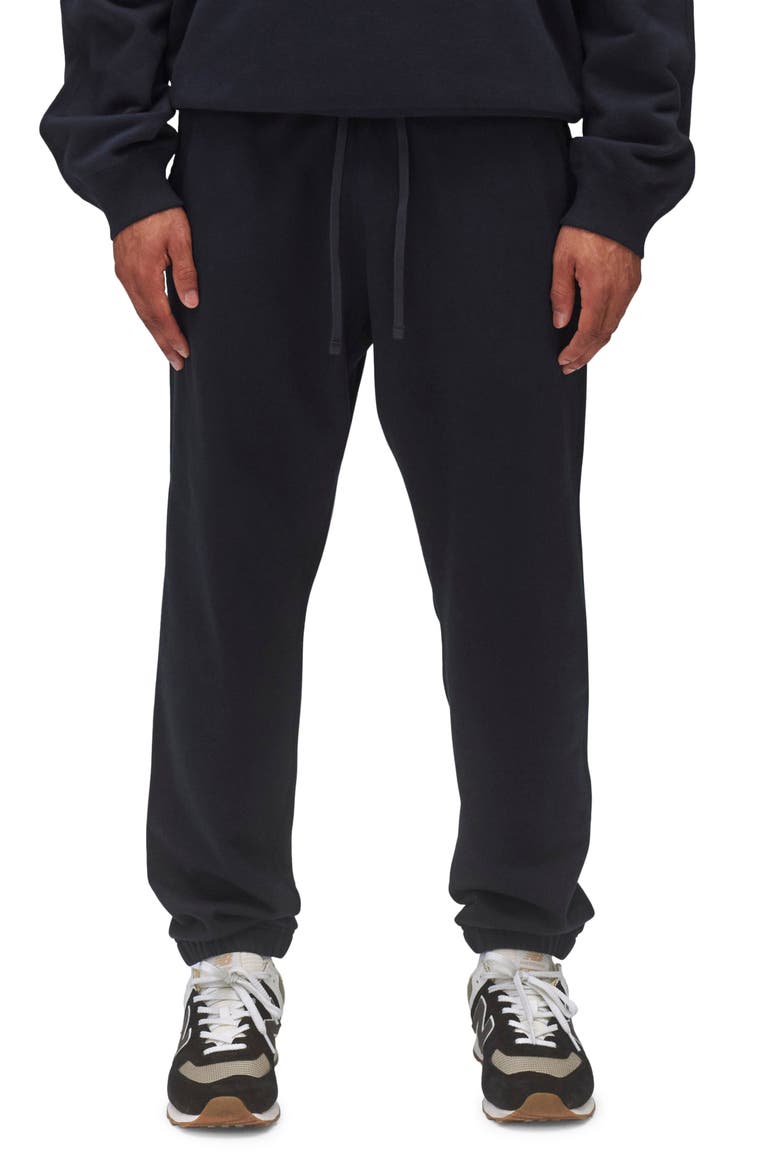Midweight Terry Standard Sweatpants, Main, color, NAVY