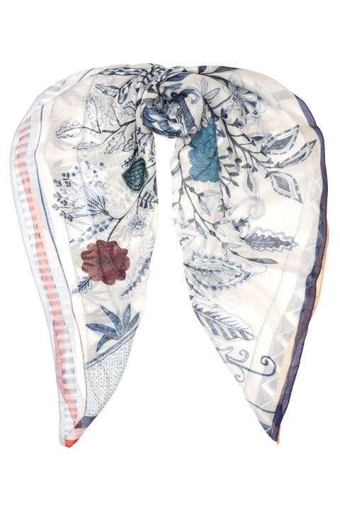 Vita - Linen Blend Scarf Shawl