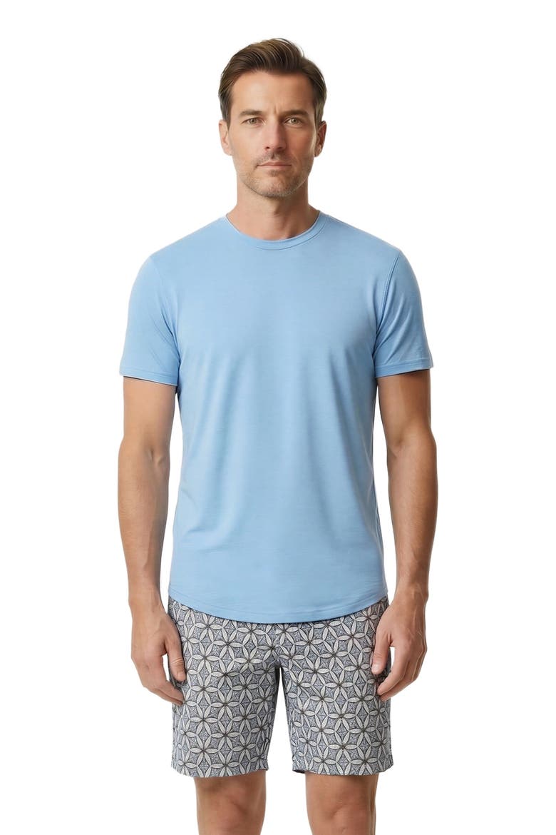 Tribal Mens Flat Front Short, Main, color, TRIBAL NATURAL