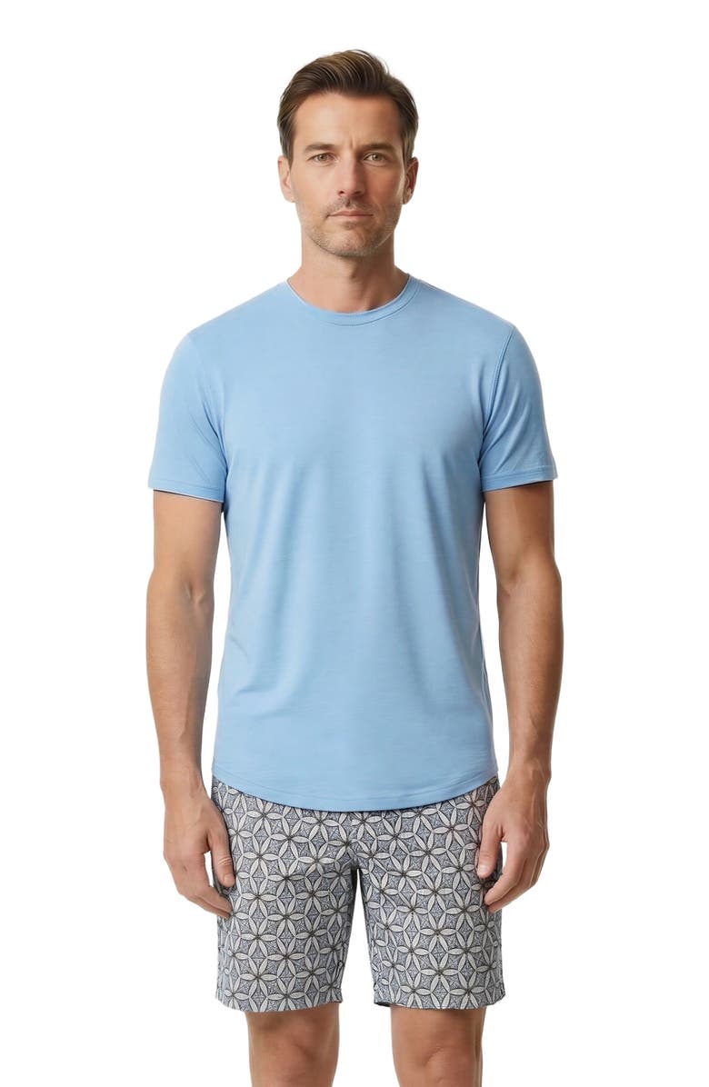 Lords of Harlech Tribal Mens Flat Front Short, Main, color, Tribal Natural