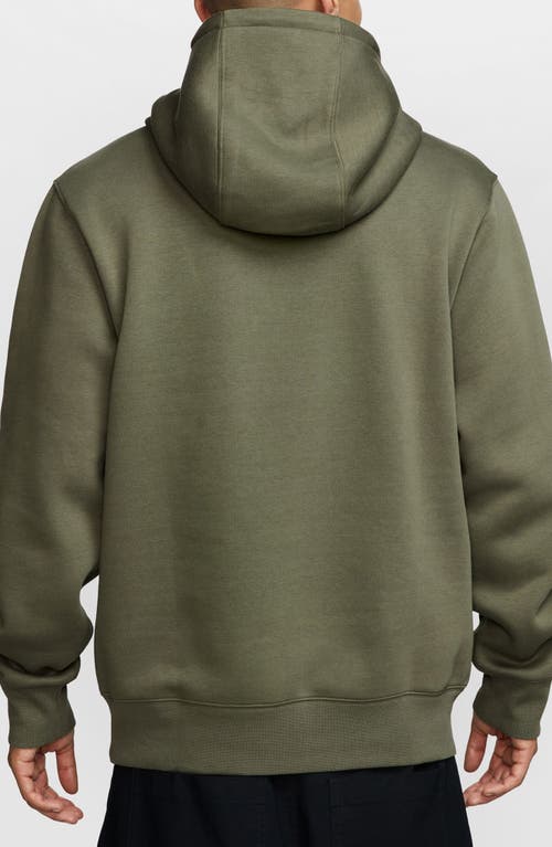 Nike Club Fleece Pullover Hoodie In Green