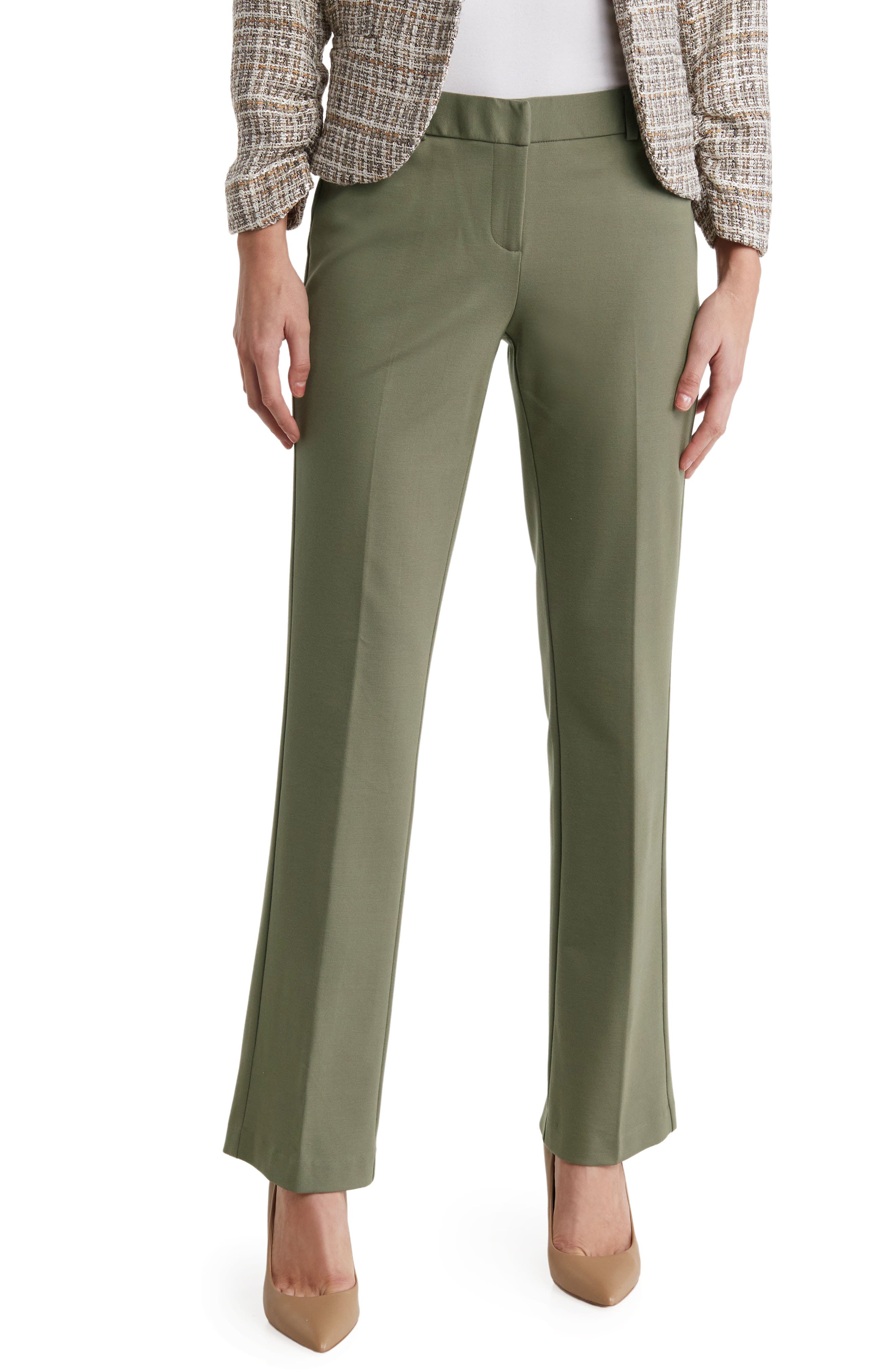Amanda & Chelsea Ari Straight Leg Ponte Pants