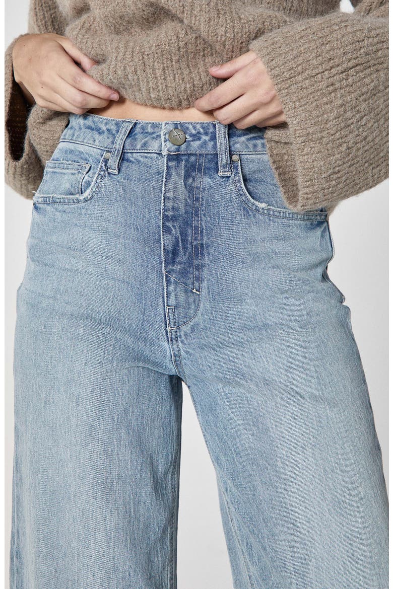 Noemi High Waist Wide Leg Jeans, Alternate, color, BRISK