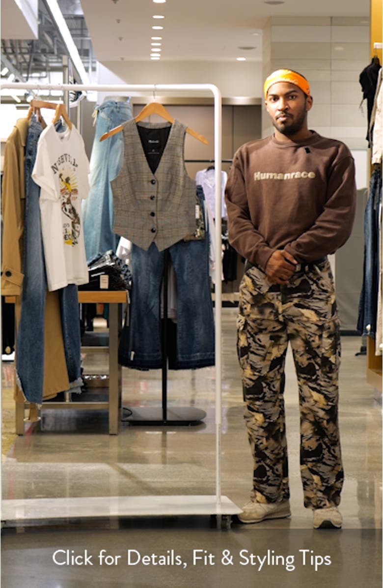 Glen Plaid Vest, sales video thumbnail