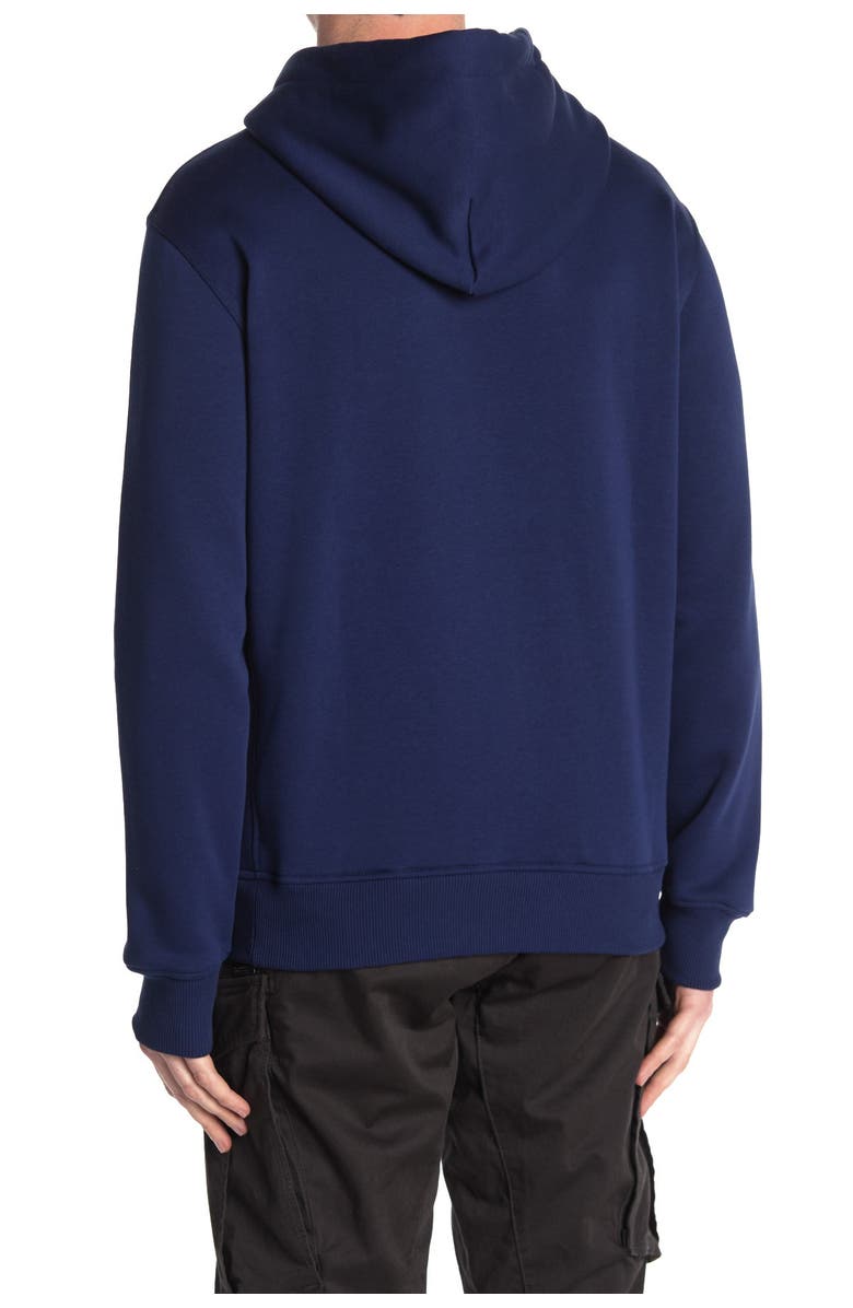 G-Star RAW Varsity Felt Drawstring Hoodie, Alternate, color, 