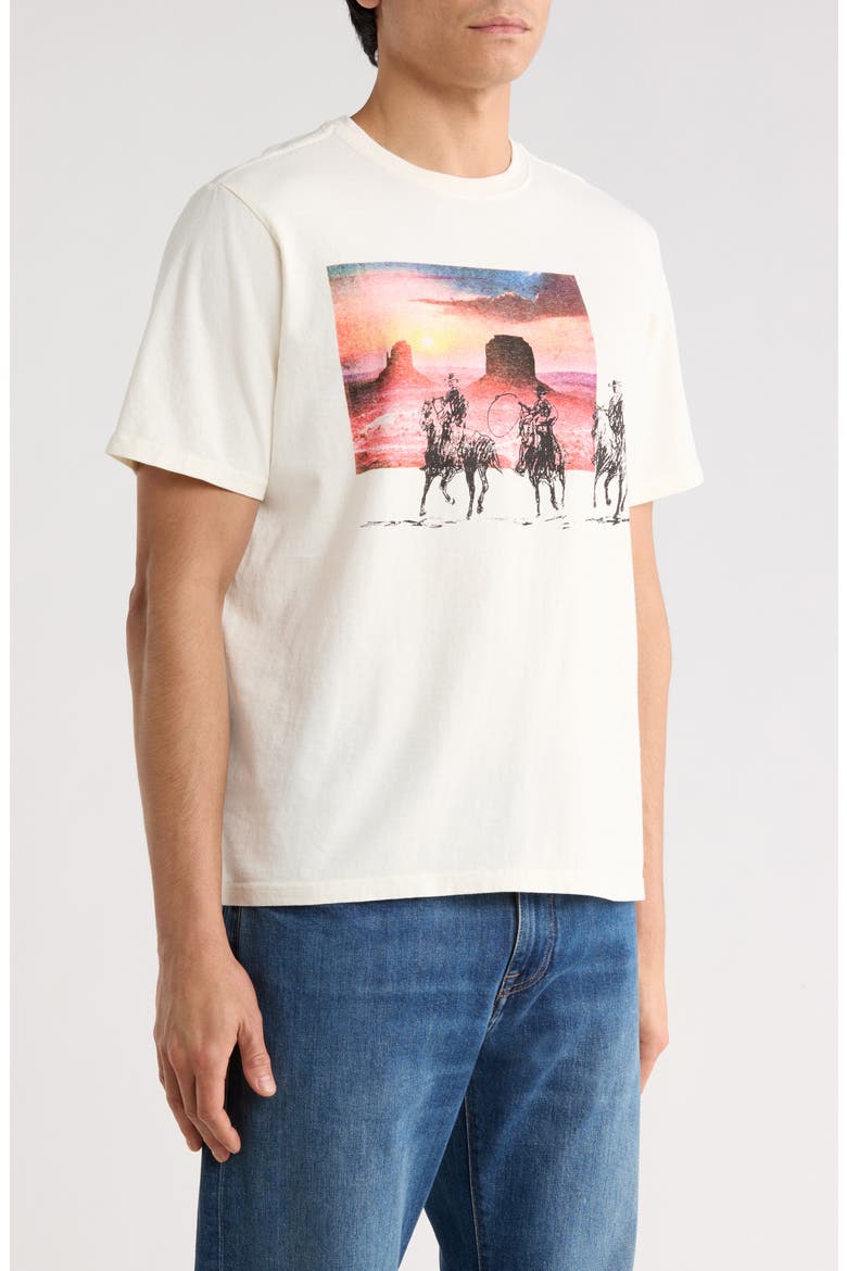 The Day the Rains Came Graphic T-Shirt, Alternate, color, BONE