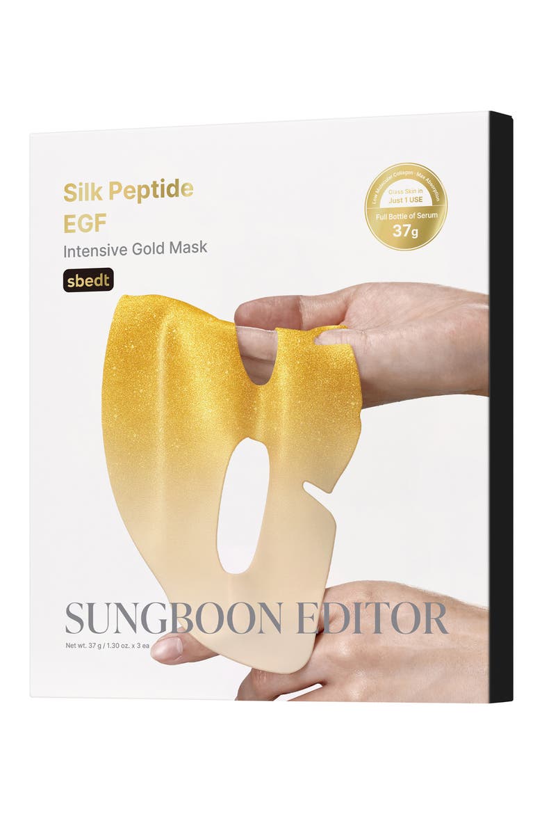 Silk Peptide EGF Intensive Gold Mask, Main, color, NO COLOR