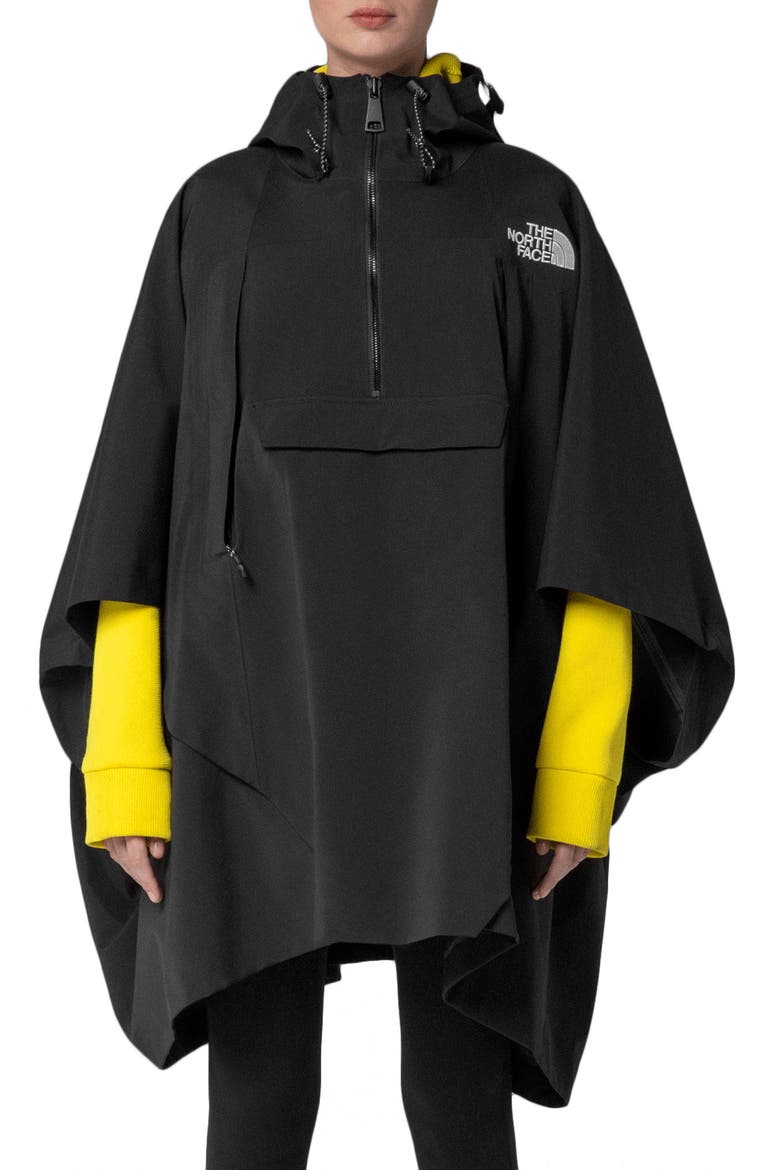 Black Series Futurelight™ 3L Water Repellent Cape Jacket, Main, color, BLACK/ BLACK